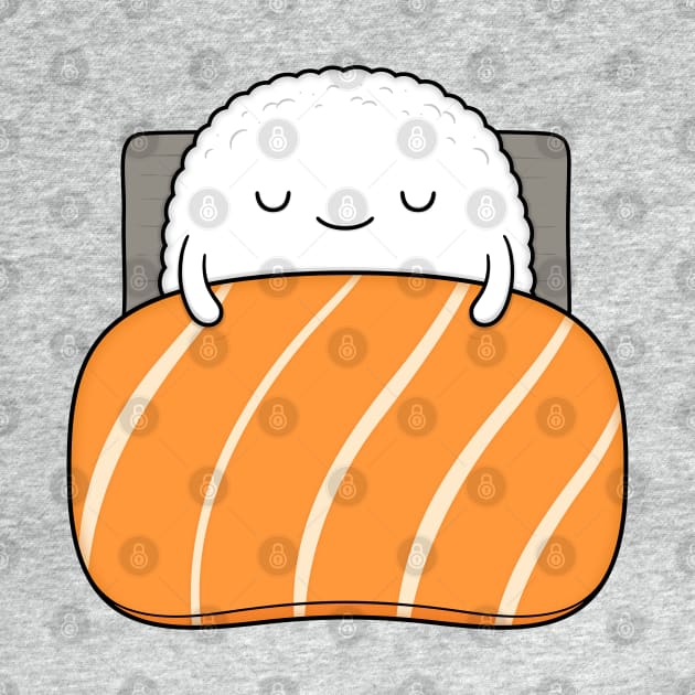 sleepy sushi by kimvervuurt